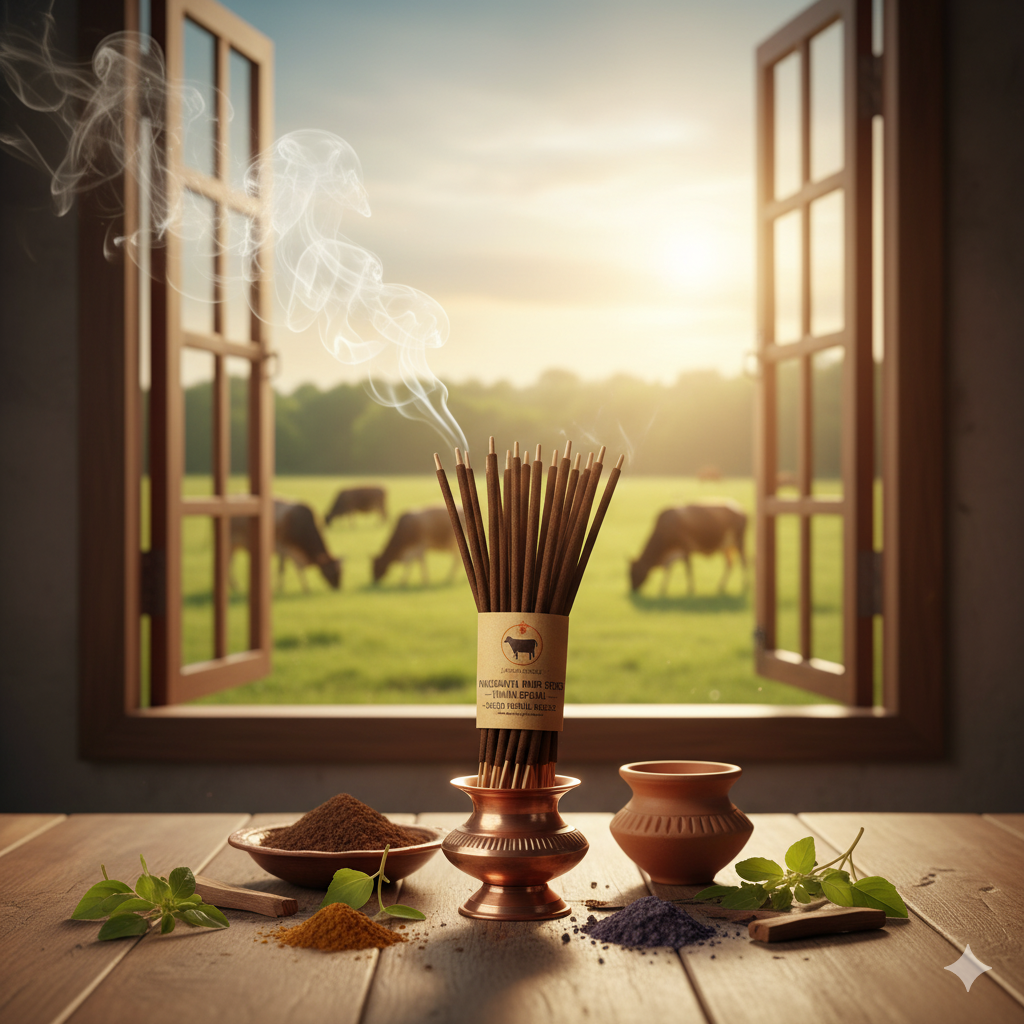 Panchagavya Dhoop Sticks (Havan special)