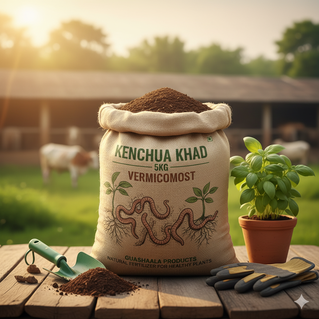 Vermicompost (Kenchua Khad - 5kg)