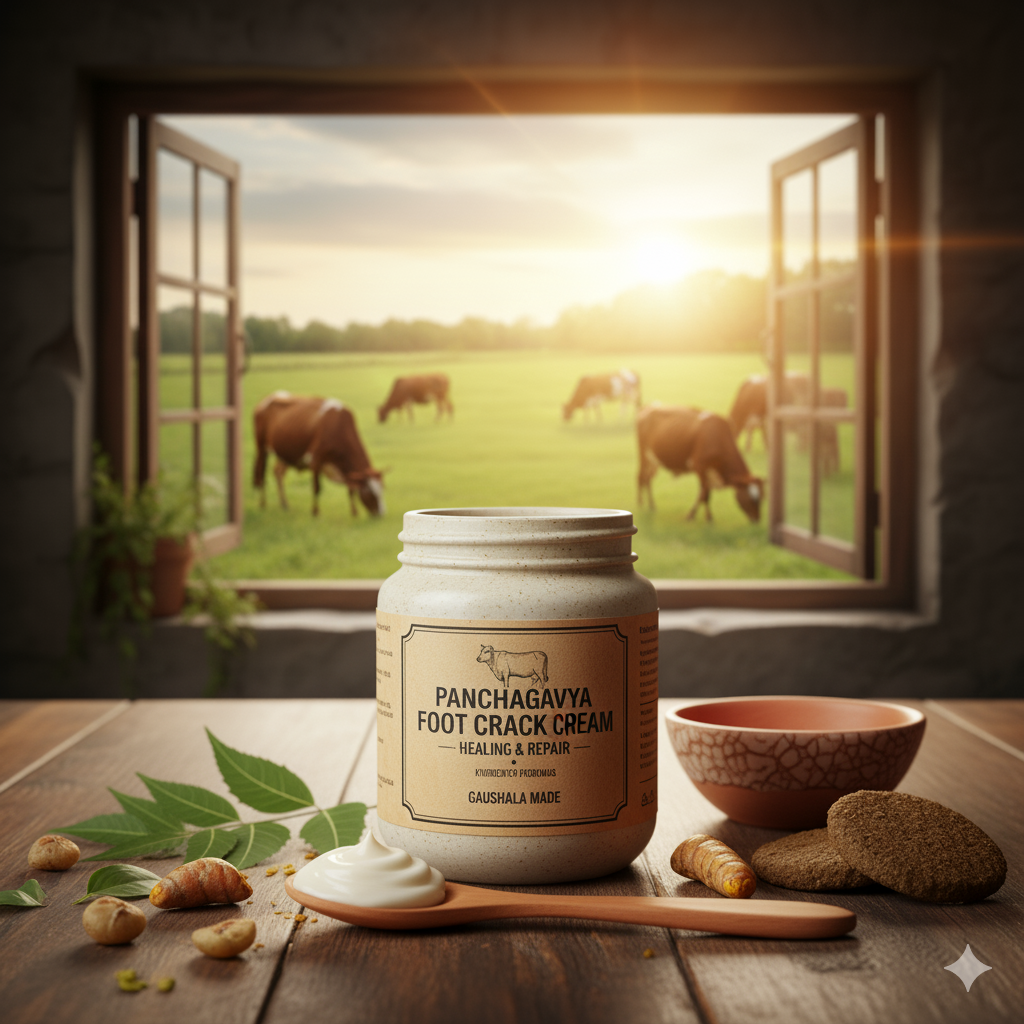 Foot Crack Cream (Panchagavya)