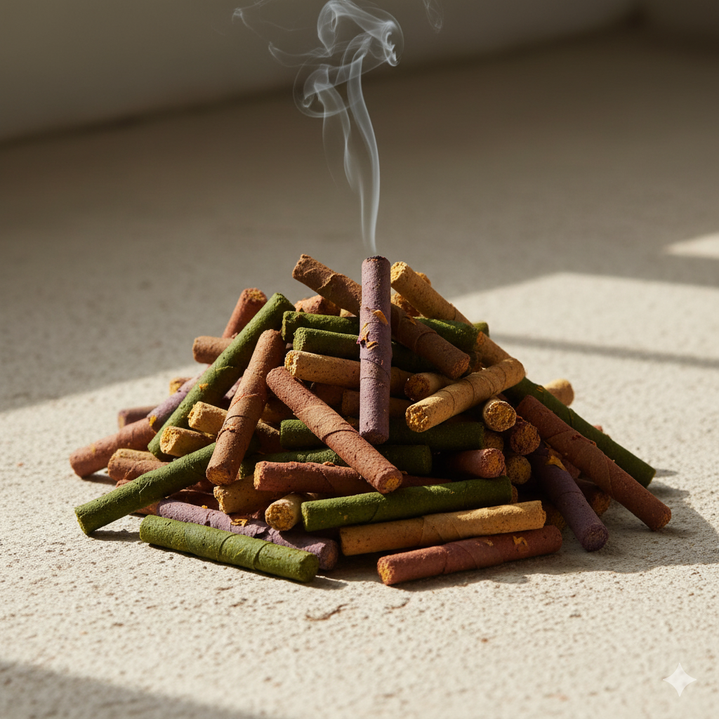 Bamboo Less Aarogya Batti (Herbal Dhoop Sticks)