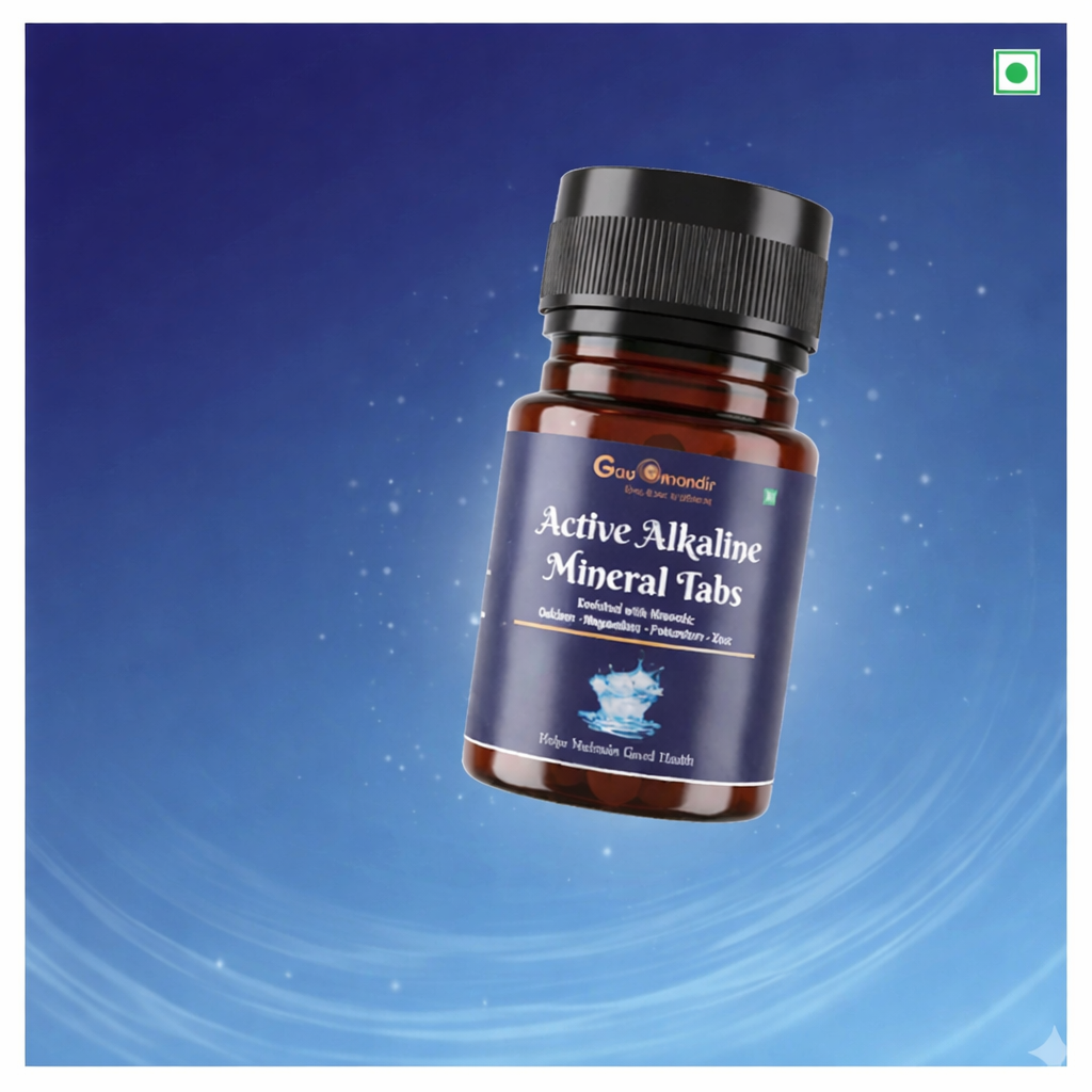 Active Alkaline Minerals Tabs (एक्टिव अल्कलाइन मिनरल्स टैबलेट) 60 Tablets